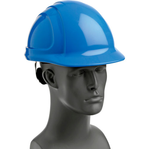 Honeywell North® Hard Hat, Front Brim, Type 1, Class E, Pinlock, Royal Blue