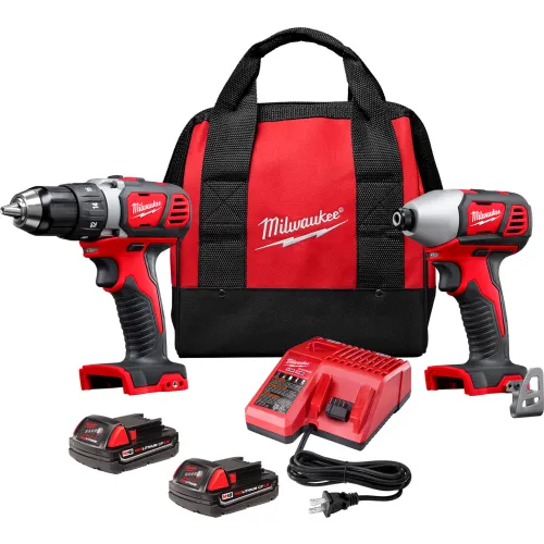Milwaukee 2691-22 - M18 18V 2-Tool Combo Kit Milwaukee 2691-22 - M18 18V 2-Tool Combo Kit