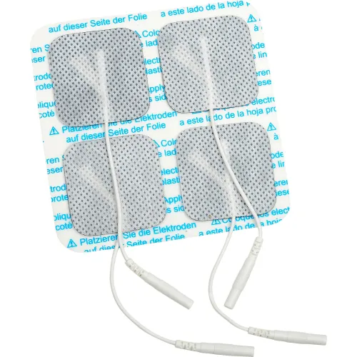 Square Adhesive Pre-Gelled Electrodes for TENS Unit, 1.75