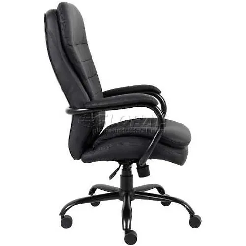 Interion Big Tall Executive Chair With High Back Fixed Arms