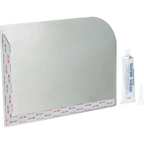 Allpoints 1171473 Splash Guard - Sink, (Rh, Stainless Steel, Kit)