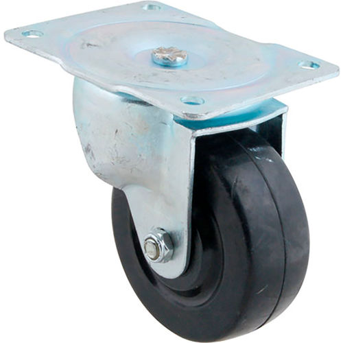 Allpoints 1201174 Caster, Plate, 4", Swl, Blk