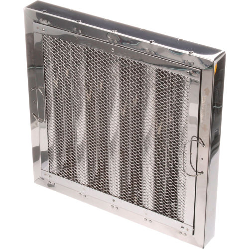 Allpoints 8014143 Hood Filter, Type6, Stainless Steel, 16X16 W/Spark Arrest0R