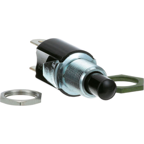 Allpoints 42-1407 Momentary On/Off Light Switch - 0.75A/125V, 0.25A/250V