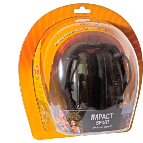 Howard Leight R-01526 by Honeywell Impact Sport Sound Amplification  Electronic Shooting Earmuff With Case and ear pads - AliExpress