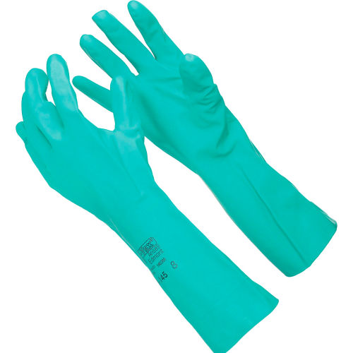 Sol-Vex Unsupported Nitrile Gloves, Ansell 37-145-8, 1-Pair
																			