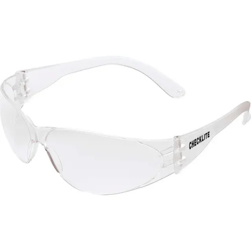 Checklite Safety Glasses, Clear Frame, Anti-Fog Lens Checklite Safety Glasses, Clear Frame, Anti-Fog Lens