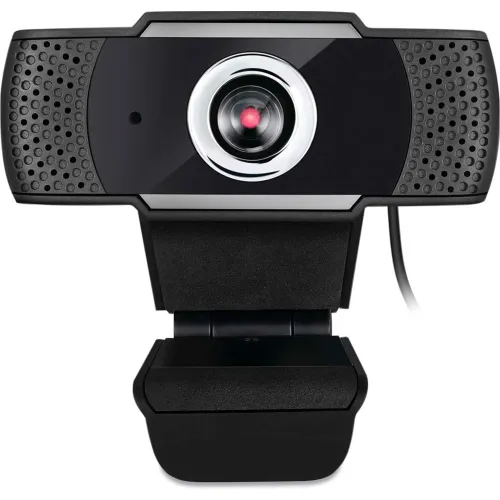 Adesso CyberTrack H4 1080P HD USB Manual Focus Webcam w/ Microphone, 2.1 Mpixels, Black