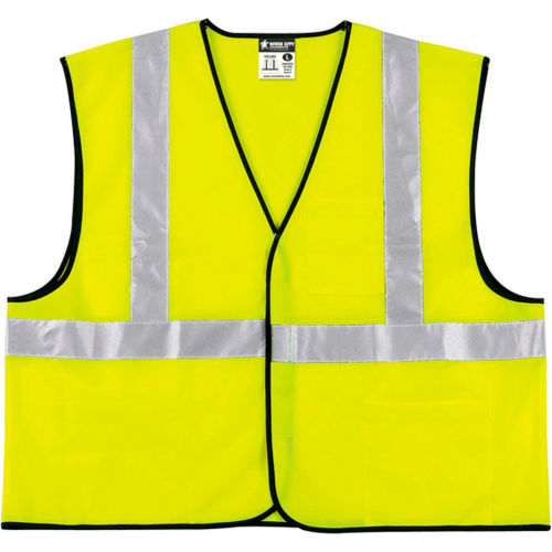 Class II Economy Safety Vests, RIVER CITY VCL2SLL, Size L