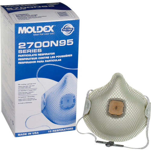 Moldex 2700N95 2700 Series N95 Particulate Respirators