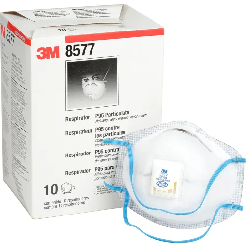 3M™ 8577 P95 Disposable Particulate Respirators, Box Of 10