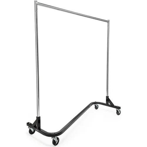 Global Industrial™ Rolling Z-Rack Garment Storage Rack, 63