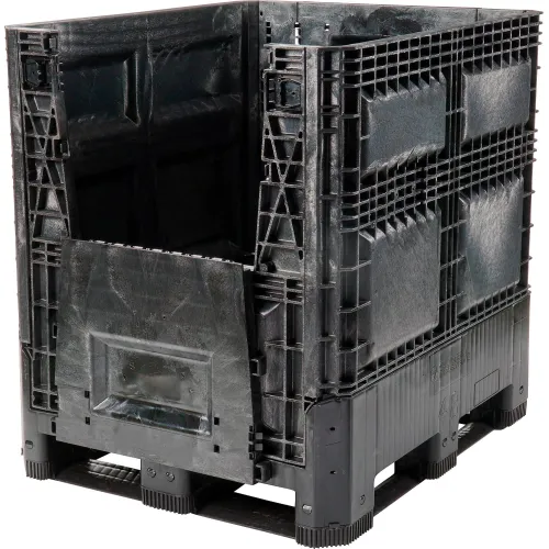 Global Industrial™ Plastic Collapsible Bulk Container, 48