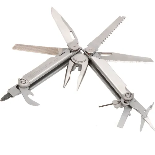 LEATHERMAN, Wave+, 18-in-1 Full-Size, Versatile Multi-tool for DIY, Home,  Garden, Outdoors or Everyday Carry (EDC), Stainless Steel 
