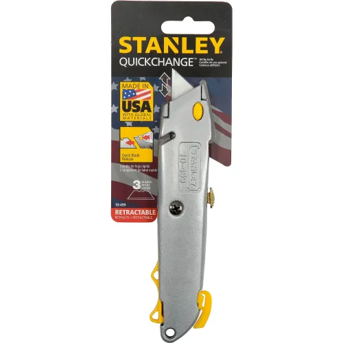 Changing blade on online stanley utility knife