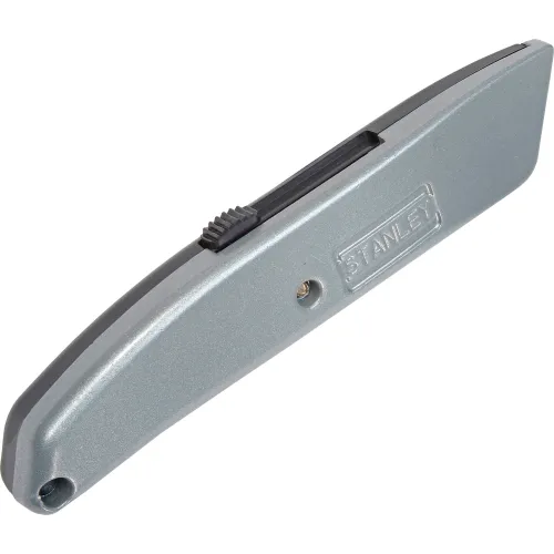 Stanley Box Cutter: Retracting Blade, 2.175 Blade Length - Bi-Material Handle, Includes 4 Blade | Part #FMHT10363