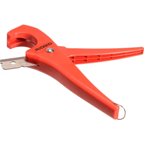 RIDGID® Model No. Pc1250 ScissorStyle Plastic Pipe & Tubing Cutter, 1