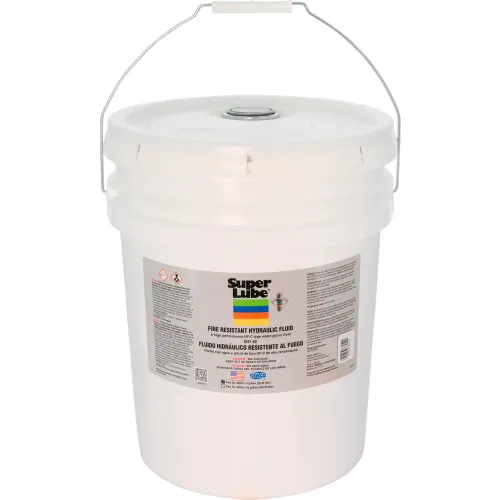 Super Lube® Fire Resistant NonFlammable Hydraulic Oil, 5 Gallon Pail