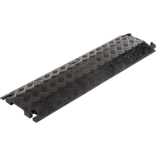 Fastlane® Drop Over Cable Protector 1 CH 10.75 in. W - Black