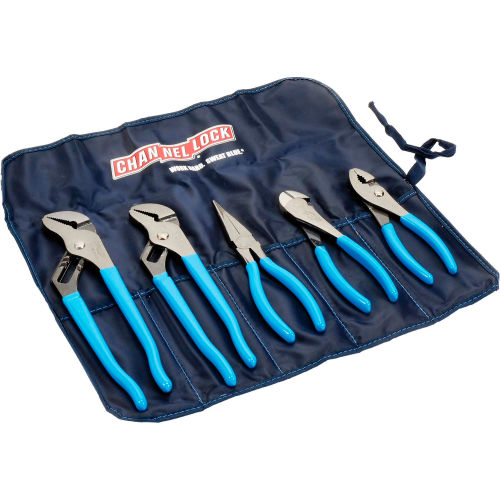 Channellock® Tool Roll 3, 5-Piece Set