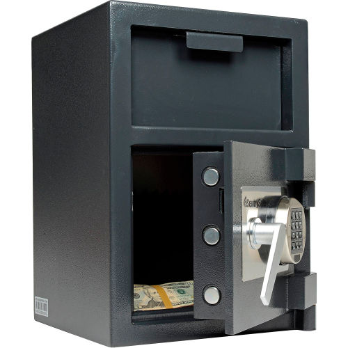 SentrySafe Front Loading Depository Safe 14 Wx15.6 Dx20 H, Black
