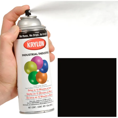 Krylon 5-Ball K01316A07 Paint Primer, Black, 12 oz