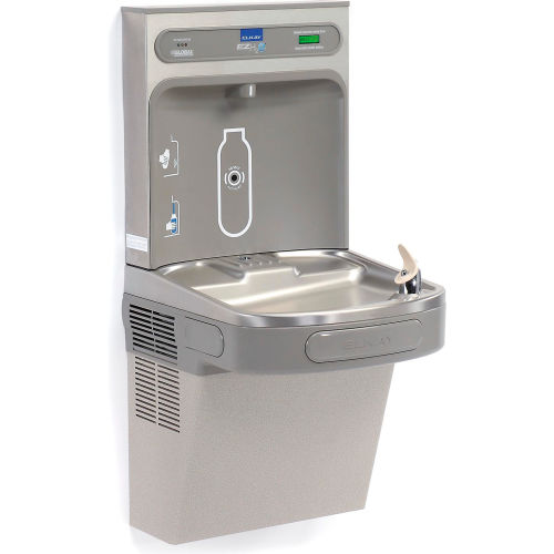 Elkay EZH2O LZS8WSLK Filtered Water Bottle Refilling Station, Wall