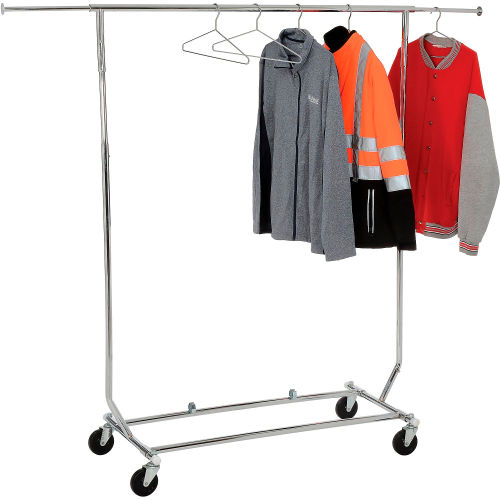 Econoco Original Heavy Duty Salesman's Rack (RCS/1) - Round Tubing - Chrome