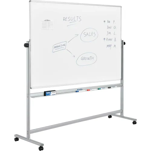 Large White Board for Wall,Magnetic Dry Erase Whiteboard,Foldable 72X48  Inches,B