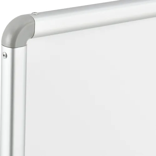 WorkPro Double Sided Mobile Magnetic Dry Erase Whiteboard Easel 72