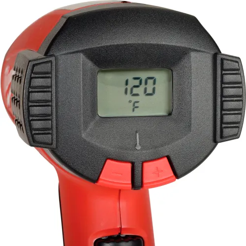 Milwaukee 8988-20 LED Digital Readout Display Variable Temperature Heat Gun  - Red for sale online