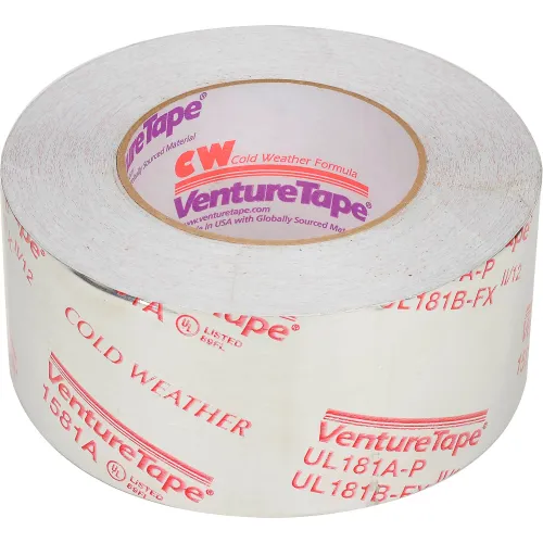 3M™ VentureTape Foil Tape, 2-1/2 IN x 60 Yards, 1581A-G075