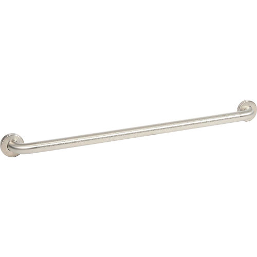 Bobrick® 11/2" Dia. Straight Peened Grab Bar 36"W B6806.99x36