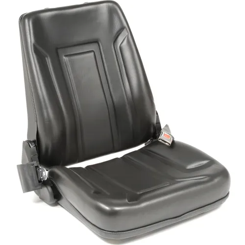 Deluxe Forklift Seat LTSD-V - Vinyl with Seat Belt