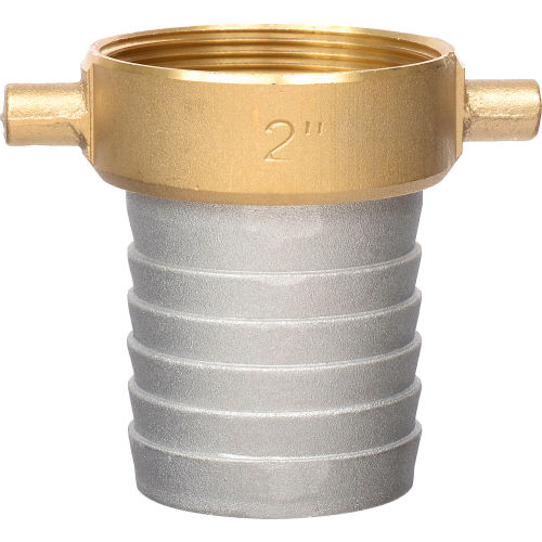 Apache 43076000 2in Aluminum Female Short Shank Coupling w/