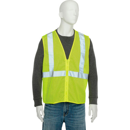 Aware Wear® ANSI Class 2 Economy Mesh Vest, 61446 - Lime
																			