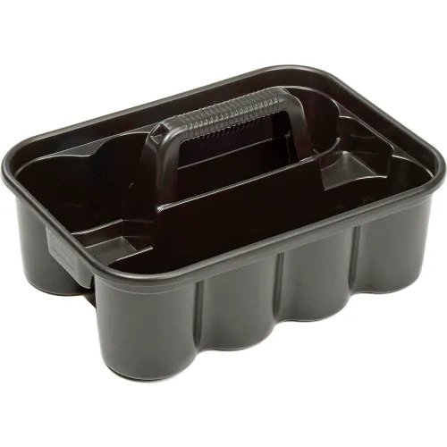 Rubbermaid 3154-88 Deluxe Janitorial Cleaning Caddy (FG315488BLA)