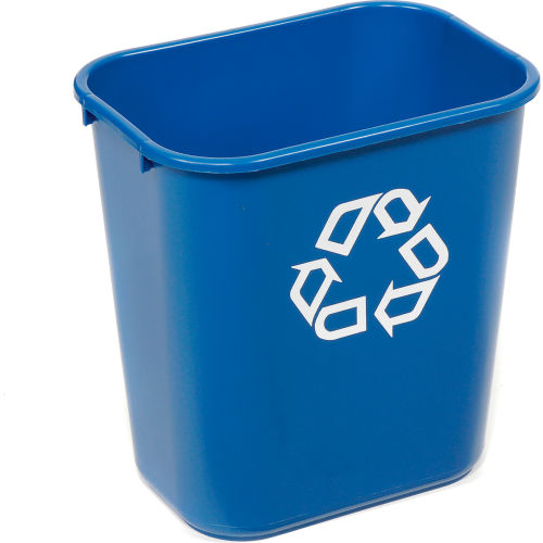 Rubbermaid Deskside Paper Recycling Trash Cans