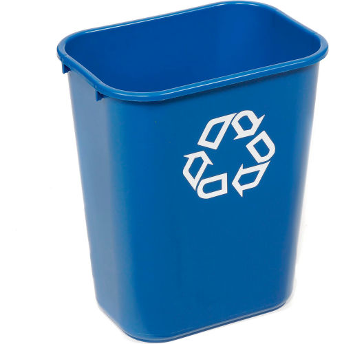 Rubbermaid Deskside Paper Recycling Trash Cans