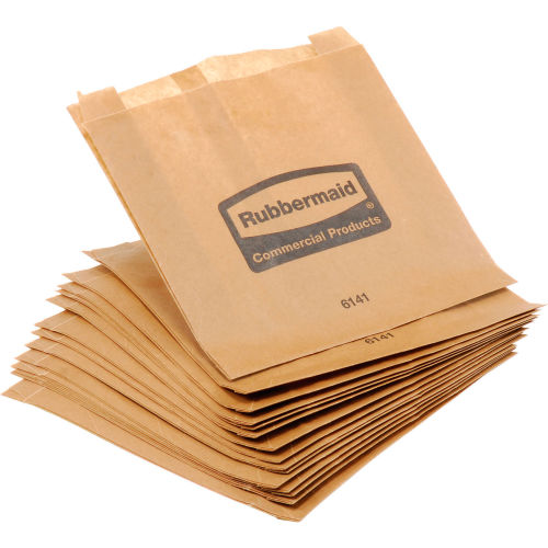 Rubbermaid® Waxed Bags for Sanitary Napkin Receptacle FG614100 0000