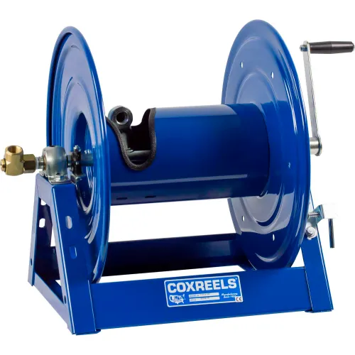Coxreels MPD-N-330 3/8x30' 3000 PSI Dual Hydraulic Spring Retractable  Steel Hose Reel