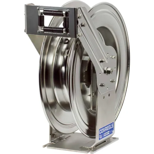 Coxreels TSHL-N-4100-SS 1/2x100' 300 PSI Stainless Steel Spring Retractable  Low Pressure