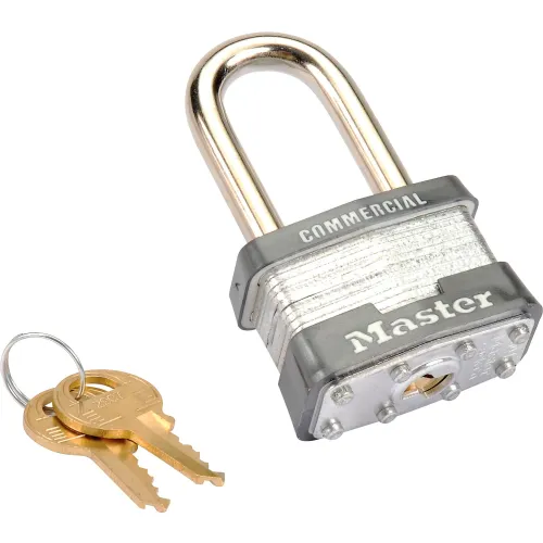 Master Lock Commercial Keyed Padlock 1-1/2-in Shackle Keyed Alike