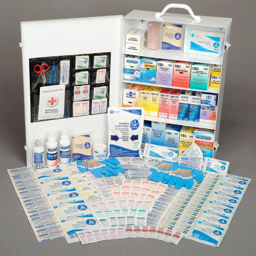 Pac-Kit® 4-Shelf Industrial First Aid Station
