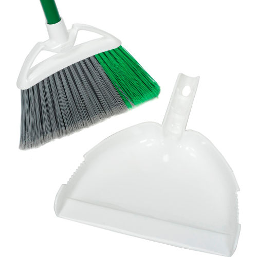 Libman® Commercial Precision Angle Broom & 10" Dustpan - Pkg Qty 4