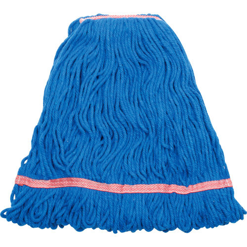 Libman Commercial 24 Oz. Blended Wet Mop Head - Blue - 968