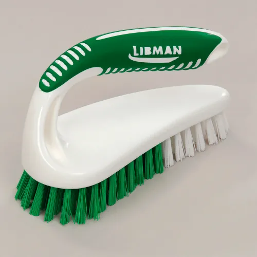 Libman Commercial Hand-Held Power Scrub Brush - 7 x 2-1/2 Scrubbing Surface  - 57 - Pkg Qty 6