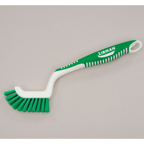Libman Commercial Tile & Grout Scrub Brush Angled Head 18 Pkg Qty 6