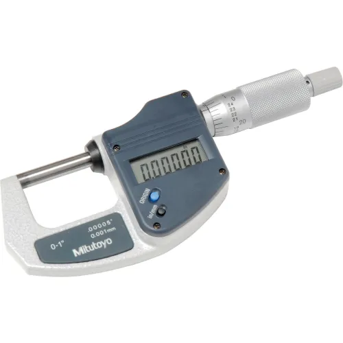 Mitutoyo 293-831-30 Digimatic 0-1"/25.4MM Digital Micrometer W/Ratchet Stop Thimble