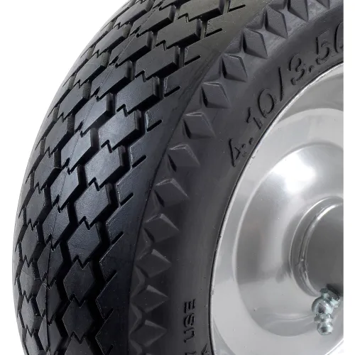 Marathon 30031 Flat Free Sawtooth Utility Tire on Rim 4.10/3.50-4 Pack